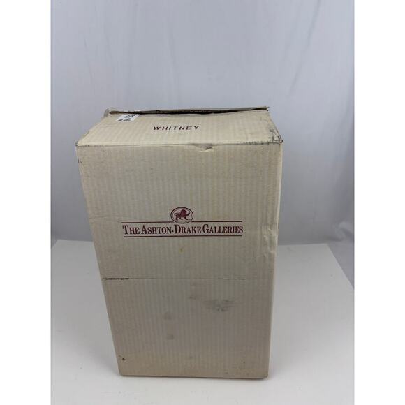 VTG Ashton Drake "Whitney" Porcelain Doll Artist Yolanda Bello Retired 1995 - Picture 15 of 16